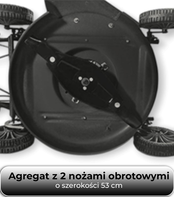 Agregat 53 cm w kosiarce Weibang WB537HCU